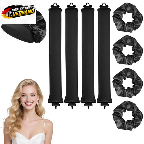 Hitzefreie lockenwickler set - hitzefreie,
