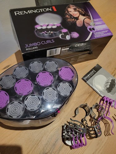Remington jumbo curls rollers - remington,
