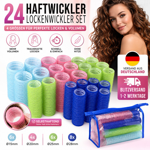 Haftwickler lockenwickler - 24,